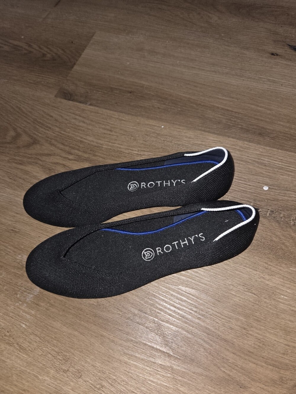 Rothys The Flat Comfort Round Toe Ballet Textile Shoes Womens Size 9.5